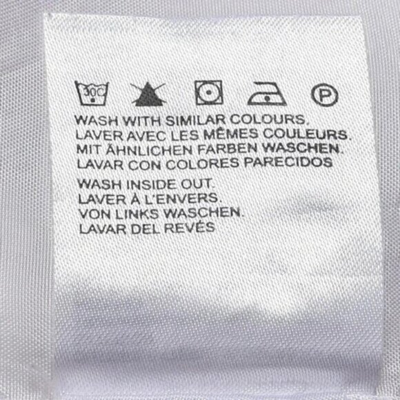 Mexx Wide Leg Pants Linen Blend White Grey Striped Size 10 - Picture 7 of 7